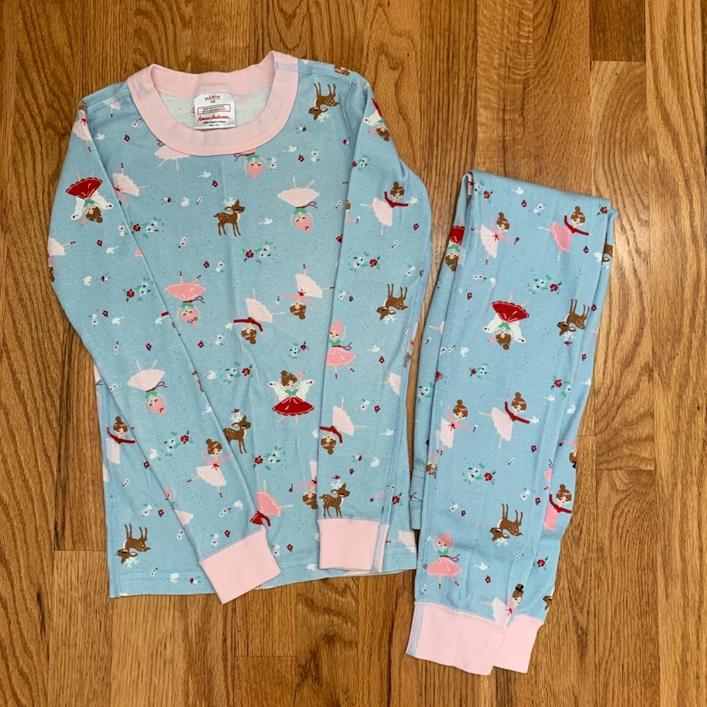 VGUC Hanna Andersson Sleepwear Set, Size 130cm
